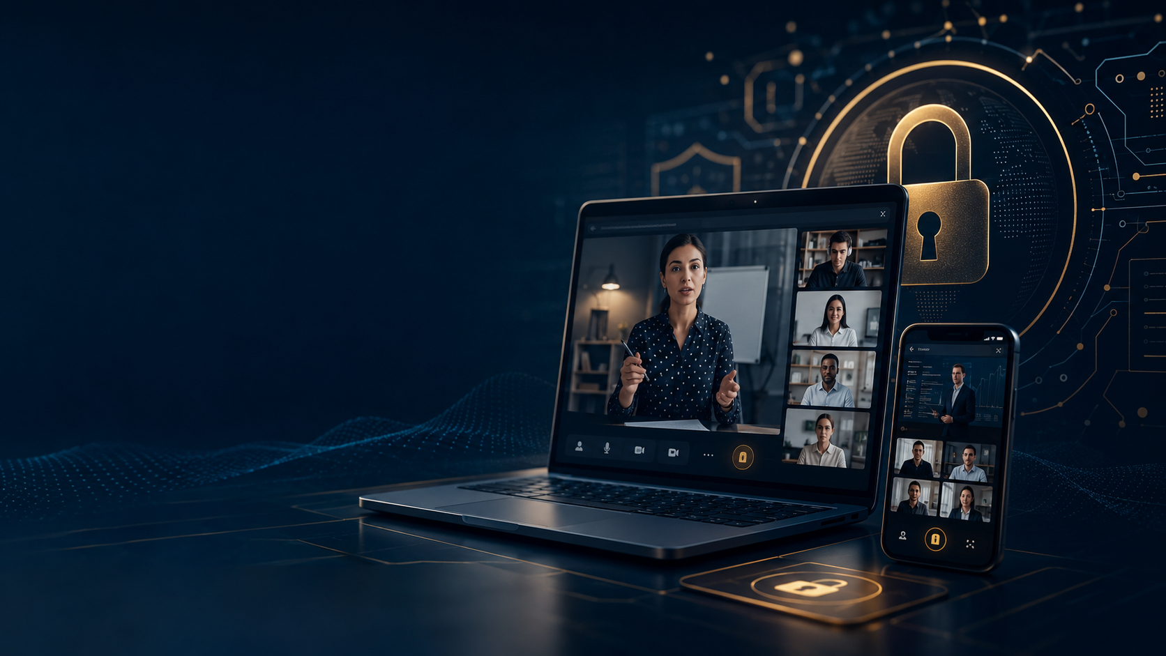 SeShared secure online classroom visual
